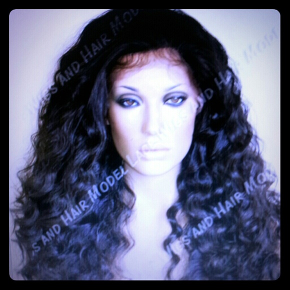 20' Deepwave Lace Front Wig ; NEW