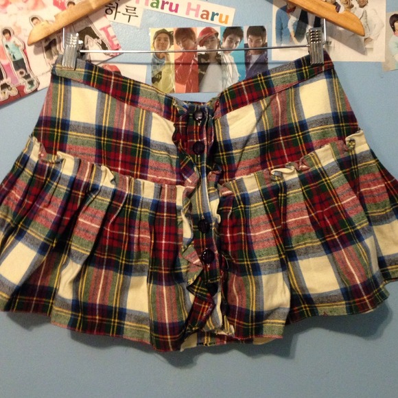 LF Plaid Skirt