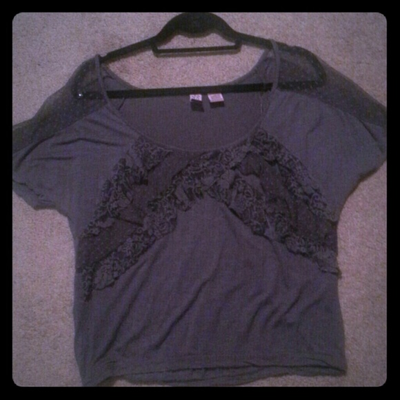 Grey Love On A Hanger Top