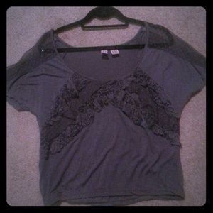 Grey Love On A Hanger Top