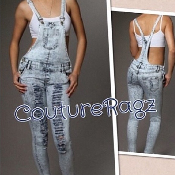 Denim Overalls