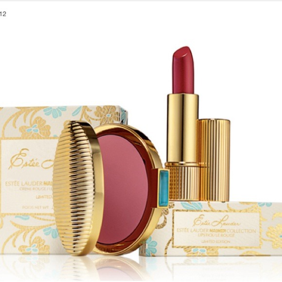 Estée Lauder Madmen Creme Rouge + Lipstick