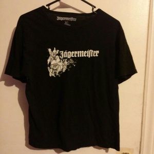 Black Jagermeister 100% cotton T-shirt