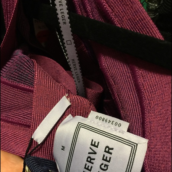 ❌sold❌Herve Leger ombre dress - Picture 4 of 4