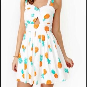 Pineapple punch dress