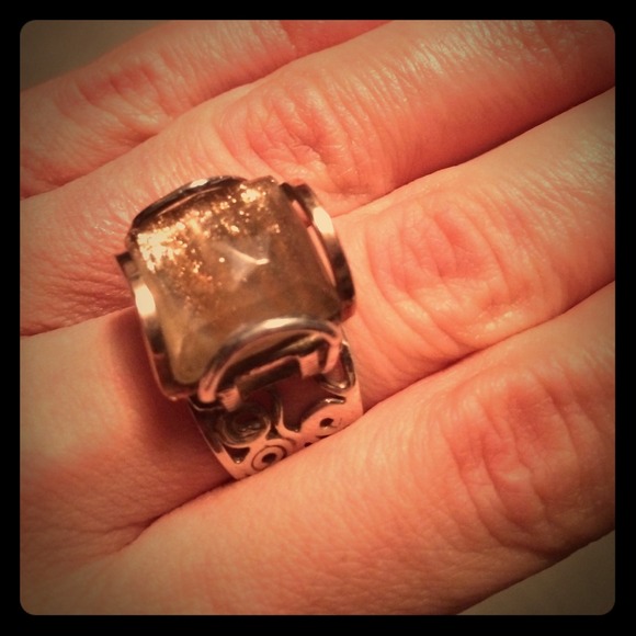 Sterling Silver & Gold Ring