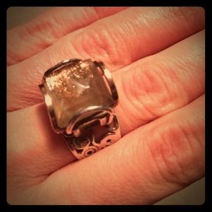 Sterling Silver & Gold Ring