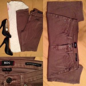 BDG High Rise Light Brown Jeans