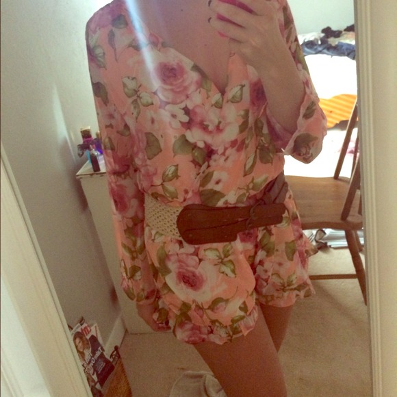 SOLD*** Honey punch romper like stone cold fox