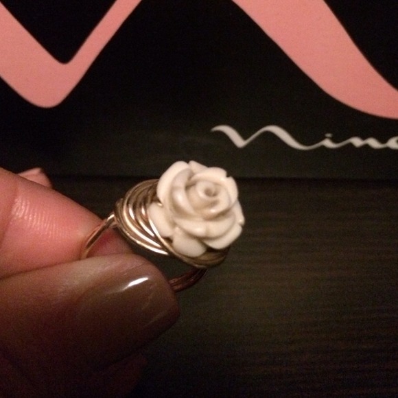 Handmade Flower Ring - Picture 2 of 2