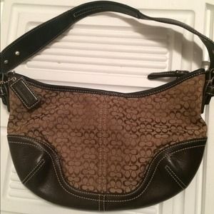 Brown coach bag. Excellent condition.