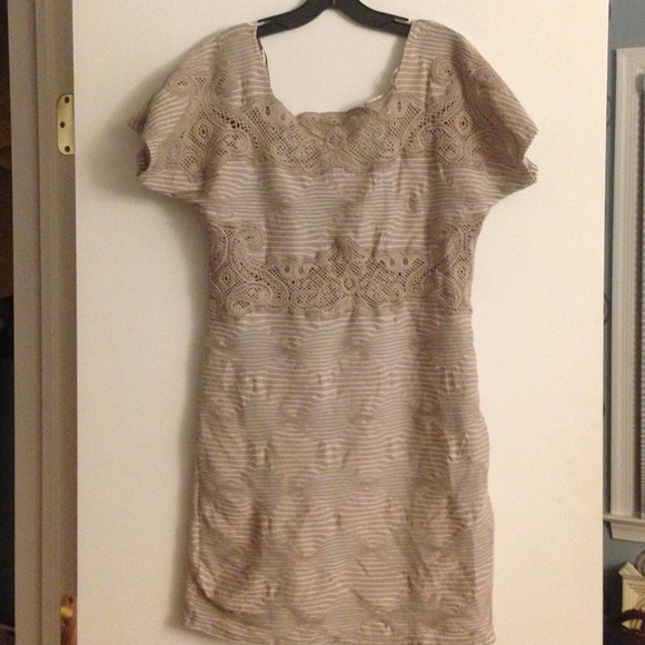 Hot Free People Nude Dress - Picture 1 of 4