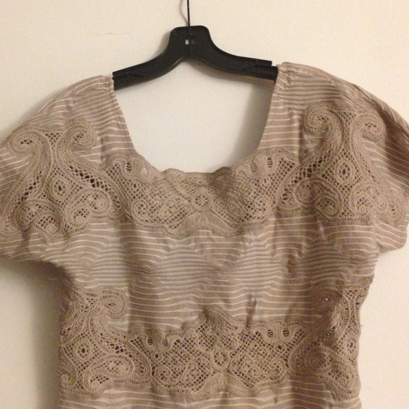 Hot Free People Nude Dress - Picture 2 of 4