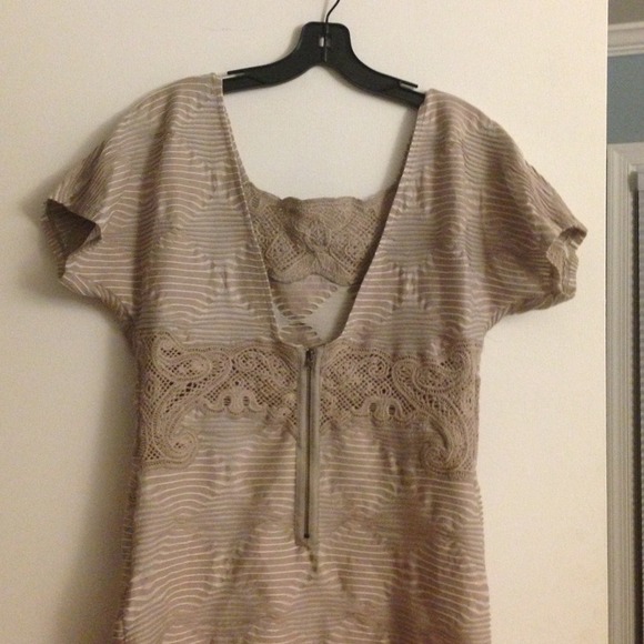 Hot Free People Nude Dress - Picture 4 of 4