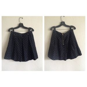 Forever 21 Polka Dot Skater Skirt
