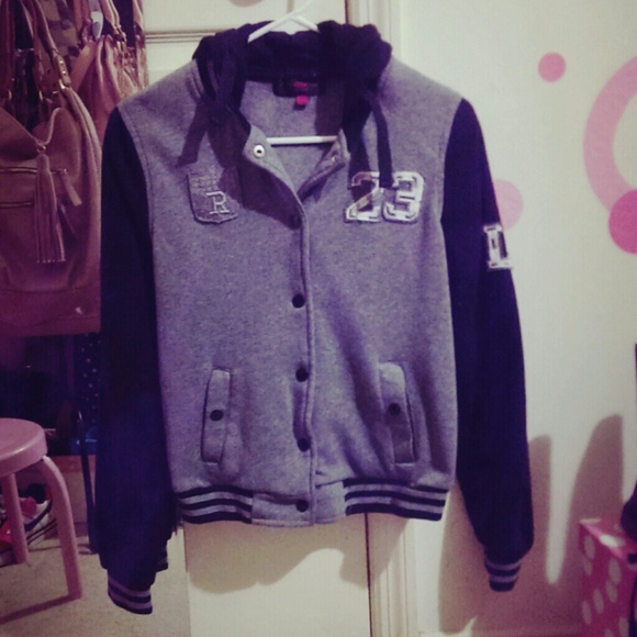 NEU Jackets & Blazers - Baseball hoodie jacket