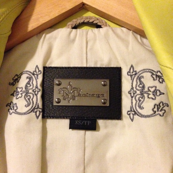 Mackage genuine lamb leather vest - Picture 3 of 4