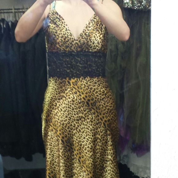 Cheetah Formal Dress