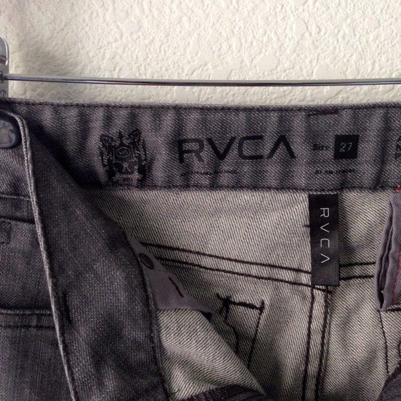 Grey RVCA Jeans. - Picture 4 of 4