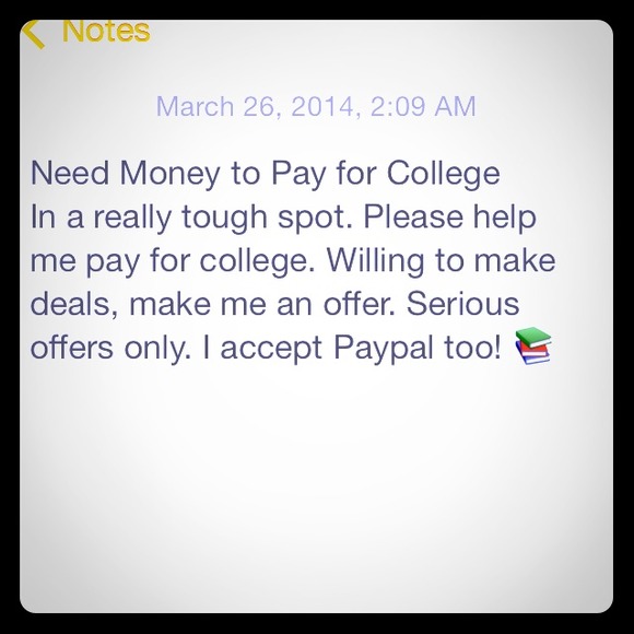 Need Help Paying College Loans!!!!