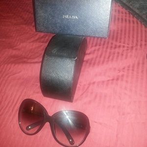 Prada oversized sunglasses