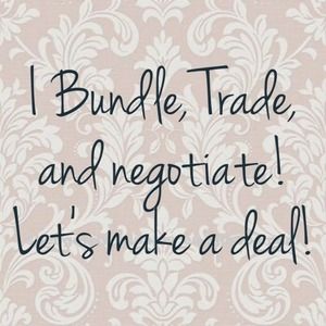 I Bundle, Trade, and Negotiate!