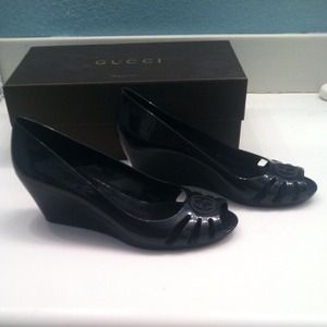 Authentic Gucci 'Marola' wedge