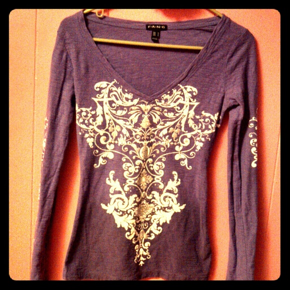 Fang Tops - FANG purple too. Size M. Used