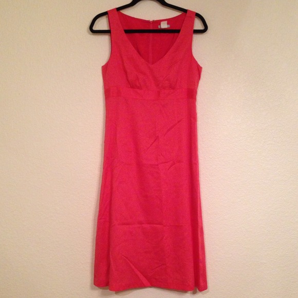 J. Crew Pink Cotton Summer Dress Size 6