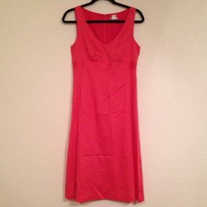 J. Crew Pink Cotton Summer Dress Size 6