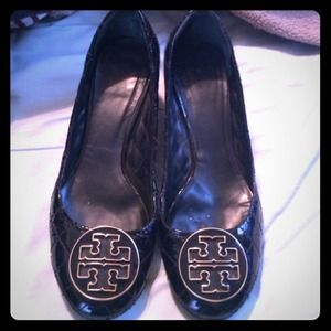 🎉HP 4/1🎉Black Tory burch Maddie pump!