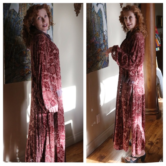 Rare & Wondrous Jane Mohr Dress To Kill Opera Coat - Picture 3 of 4