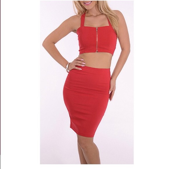 **** traded****Red two piece
