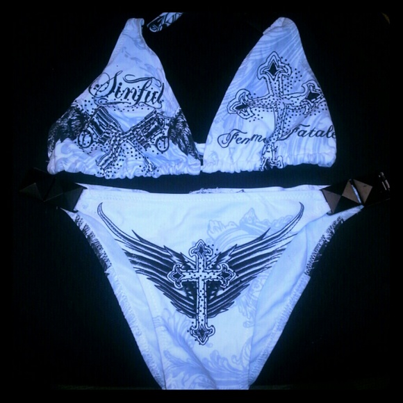 ****SOLD****Affliction-like bikini