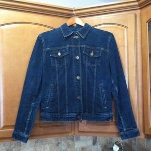 Ralph Lauren Dark Denim Jacket. Size Large.