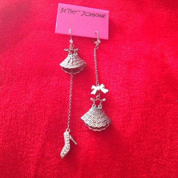 Betsey Johnson cute earrings