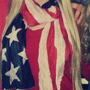 USA FLAG SCARF