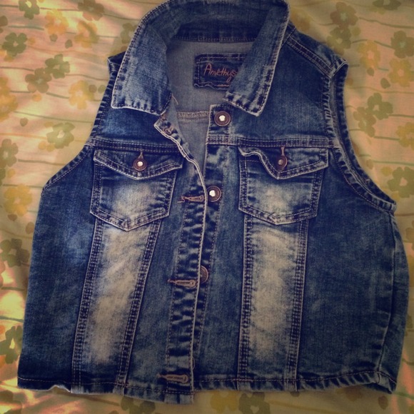Cute jean vest