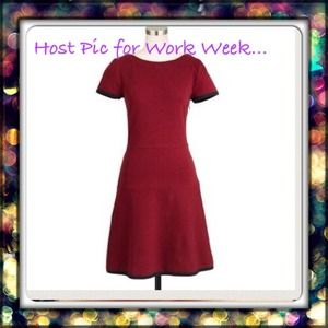 🎉Host Pick🎉 Work Week Chic- Red Work Dress