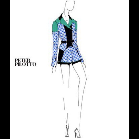 Netting Print Moto Jacket - Picture 2 of 2