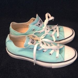 Baby blue converse