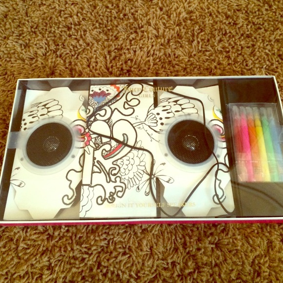 Juicy couture design your own speakers