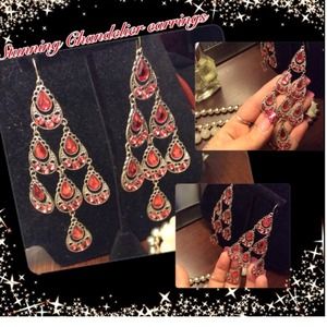 Beautiful chandelier earrings