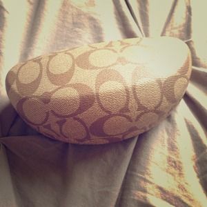 Authentic Coach sunglasses case