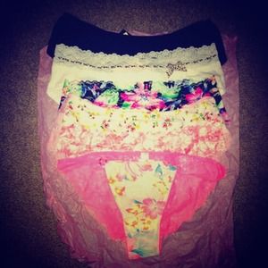 Victoria's Secret panties size small floral