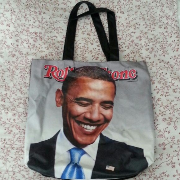 Large Obama Tote from Rolling Stone