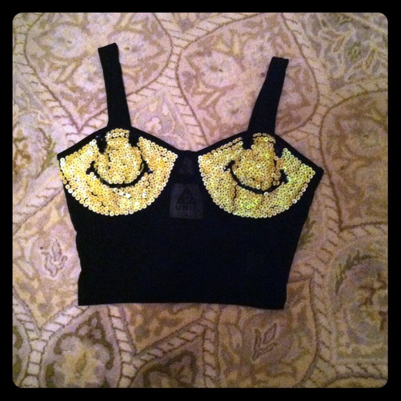 🚫SOLD🚫Unif Smile Boobs Bustier