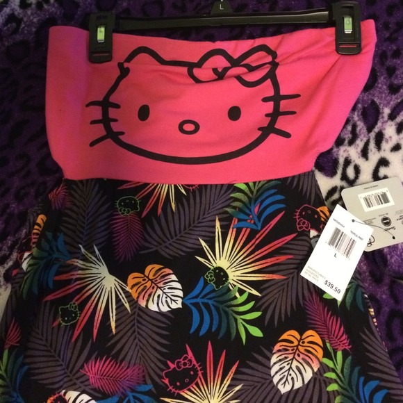 Hello kitty maxi dress