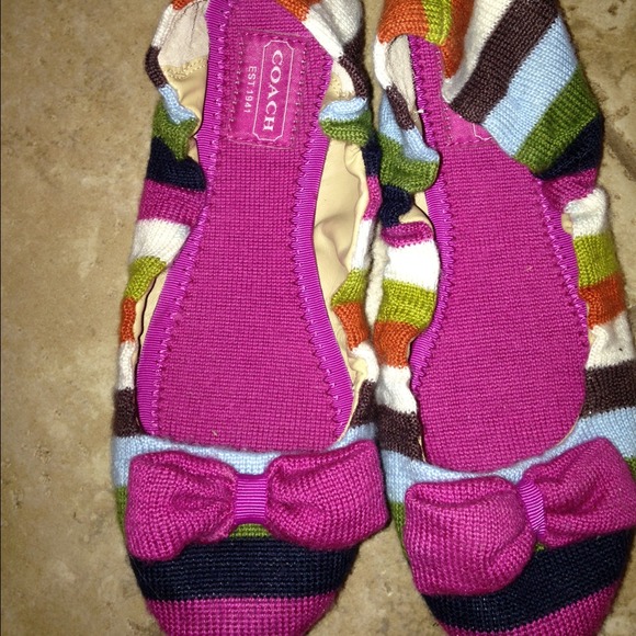 ✳️PRICED REDUCEDCoach Rio Legacy Knot Ballet Flat