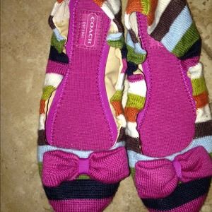 ✳️PRICED REDUCEDCoach Rio Legacy Knot Ballet Flat